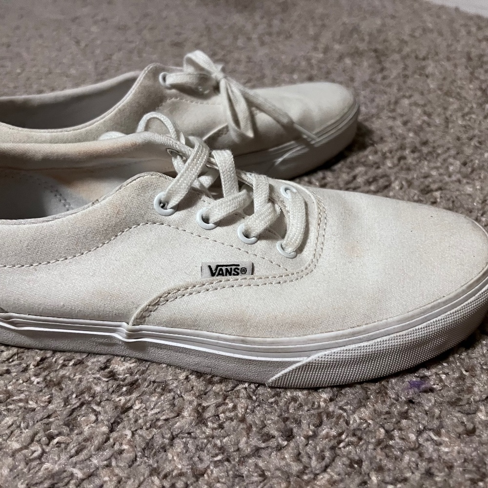 White vans tennies